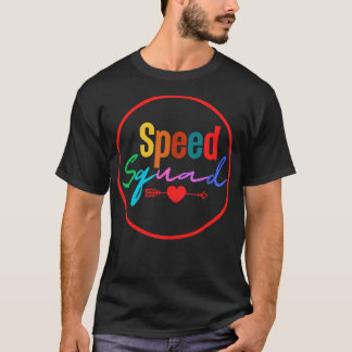 T-shirt Image simple de l'escouade de vitesse 3