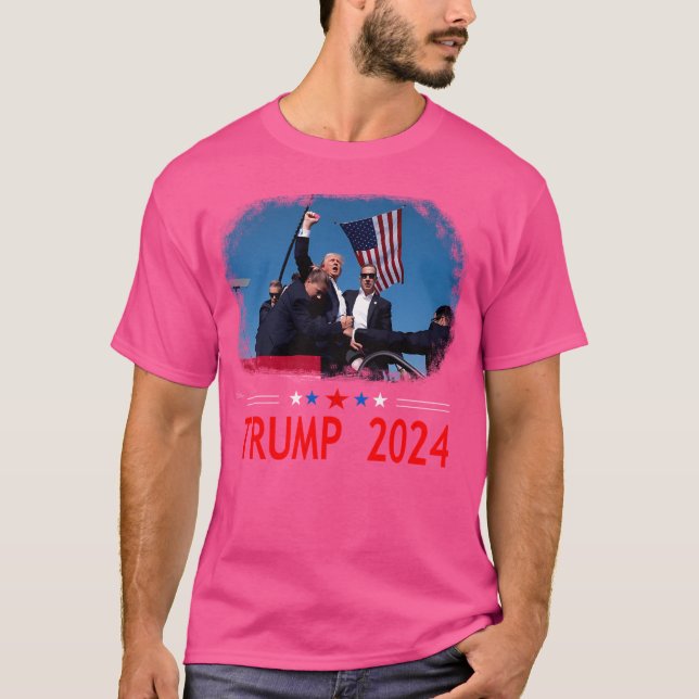 T-shirt Image Trump 2024 Premier (Devant)