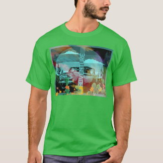 T-shirt Images de voiture de sport rétro drôle