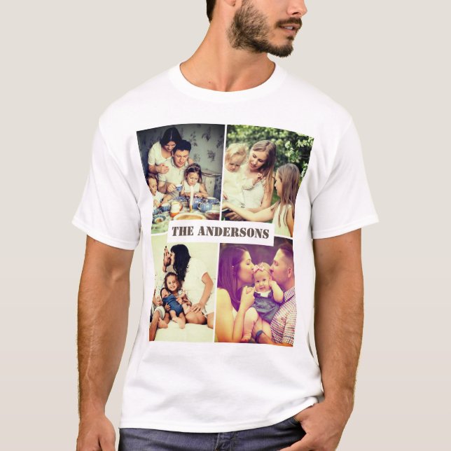 T-shirt Images personnalisées avec texte (Devant)