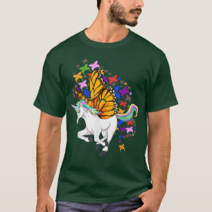 T-shirt Imaginaire Animal Fairytale Nature Insect Butterfl
