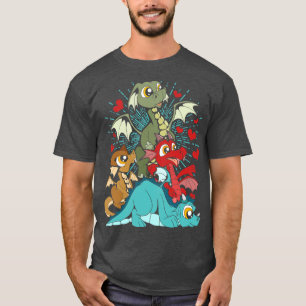 T-shirt Imaginaire Animal Mythique Créature Lover Cute Dra