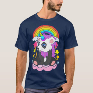 T-shirt Imaginaire Animal Pandacorn Cute Panda Unicorn