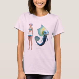 T-shirt Imaginaire Art Mermaidcore - Design d'inspiration