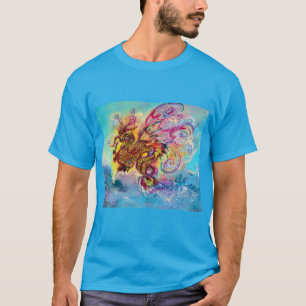T-shirt IMAGINAIRE bleu SEA DRAGON