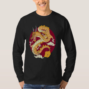 T-shirt Imaginaire Chine Dragon Asie mythique Créature Chi