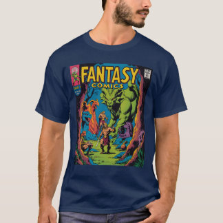 T-shirt Imaginaire Comics : Une aventure rétro lancée