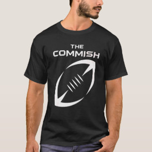 T-shirt Imaginaire Commissaire au football Commentaire du