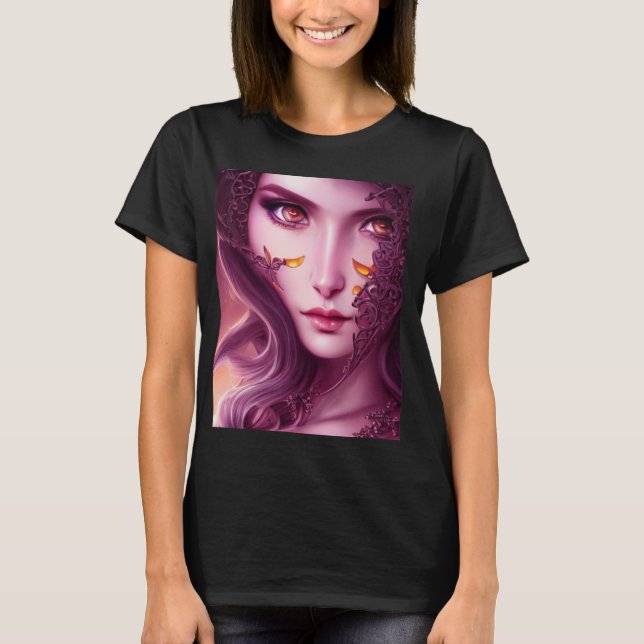 T-shirt Imaginaire créature fée princesse (Devant)