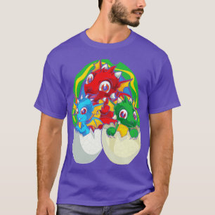 T-shirt Imaginaire Créature Mythique animal mignon Dragon
