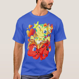 T-shirt Imaginaire Créatures Feu Dragon Mythique Animal Mu