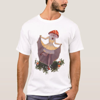 T-shirt Imaginaire de champignon fille