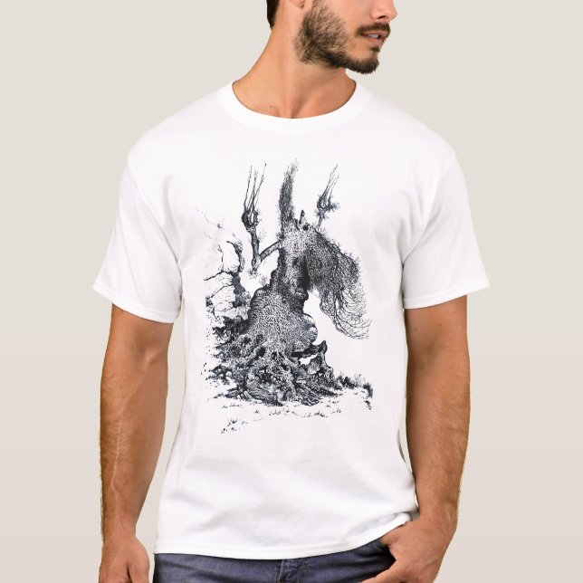 T-shirt Imaginaire de fin d'arborescence (Devant)