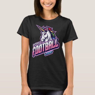 T-shirt Imaginaire de football Loser Mens Dernier Place Un