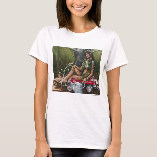 T-shirt Imaginaire Femme T Chemise Shrub Life (Devant)