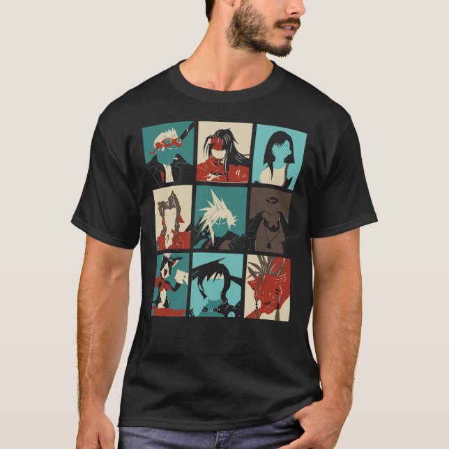 T-shirt Imaginaire Final Seven classique (Devant)