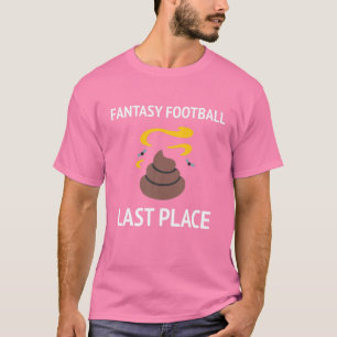 T-shirt Imaginaire Football Dernière place Châtiment, Poop