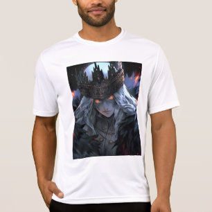T-shirt Imaginaire gothique foncé Anime