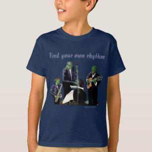 T-shirt Imaginaire Jazz Blues Musiciens Musique Art