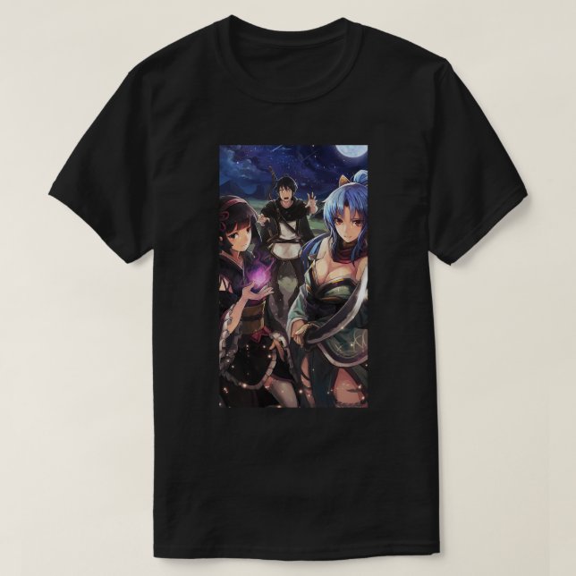 T-shirt Imaginaire Lune Tsukimichi 3 (Design devant)