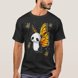 T-shirt Imaginaire Papillon Panda Ours Magique Cute Animal