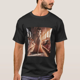 T-shirt Imaginaire Podium Beau Chat