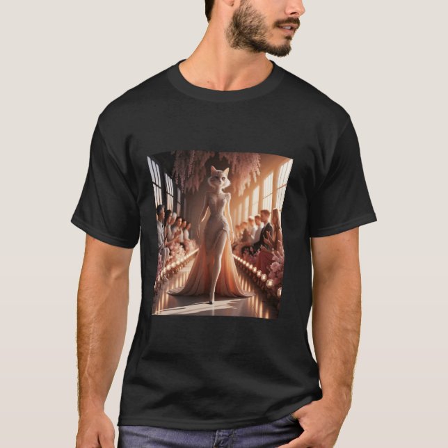 T-shirt Imaginaire Podium Beau Chat (Devant)