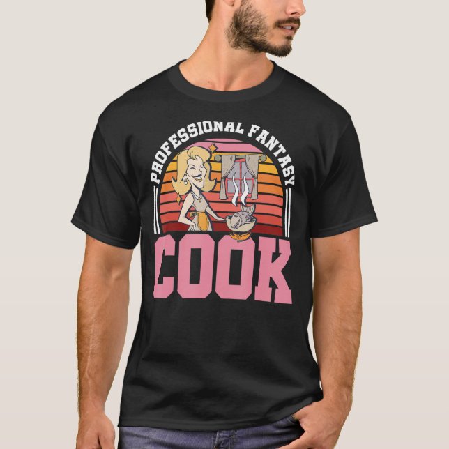 T-shirt Imaginaire professionnel Cuisinier chef Cuisine cu (Devant)