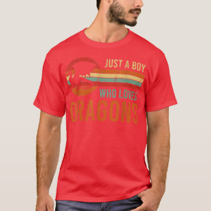 T-shirt Imaginaire Retro Jeu de rôle Juste un garçon qui a