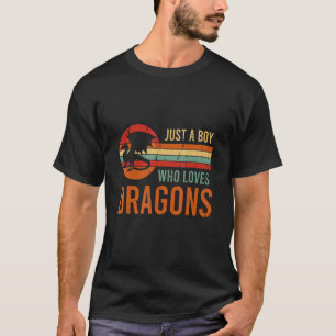 T-shirt Imaginaire Retro Jeu De Roleplay Juste Un Garçon Q