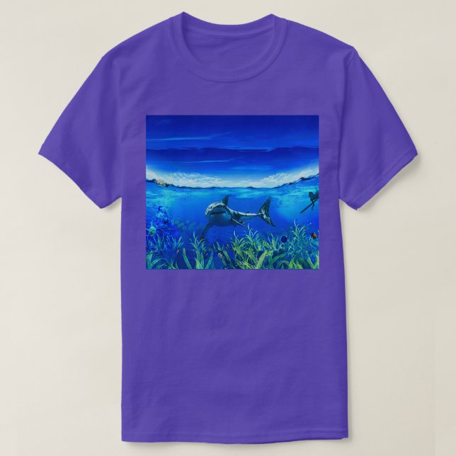 T-SHIRT IMAGINAIRE SOUS-MARIN (Design devant)