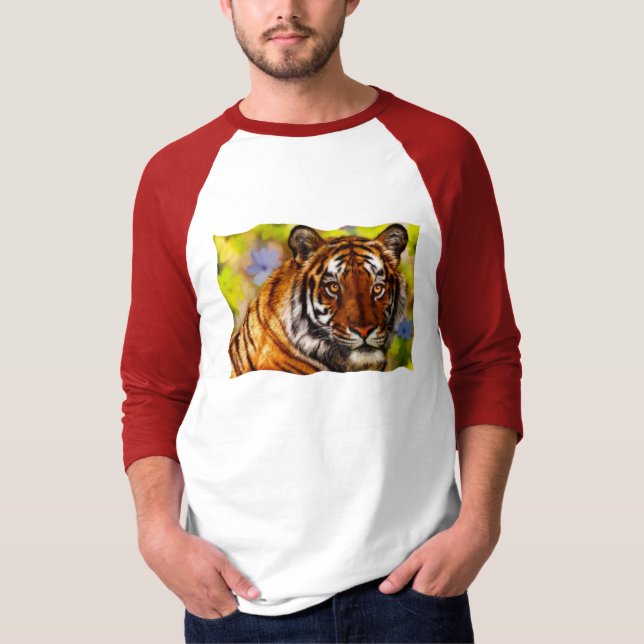 T-shirt Imaginaire Tigre et Lune Faune (Devant)