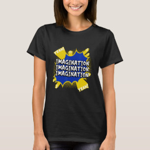T-shirt Imagination Pensée Bulles Artwork