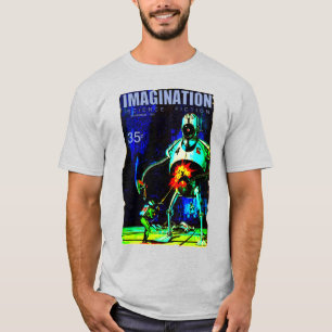 T-shirt IMAGINATION : Science Fiction Pulp Comic