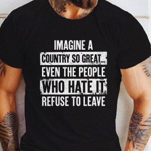 T-shirt Imagine-Un-Pays-Tellement Génial