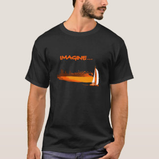 T-shirt Imagine your life - Imagine ta vie