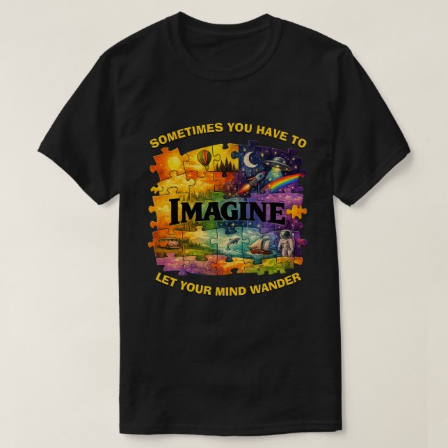 T-shirt Imaginez 1d (Design devant)
