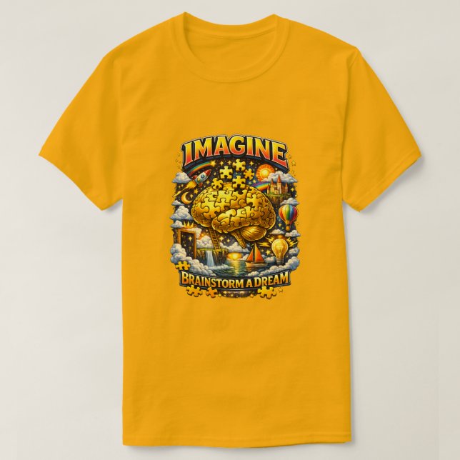 T-shirt Imaginez 1m (Design devant)