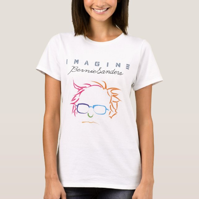 T-shirt Imaginez Bernie (Devant)