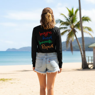 T-shirt "Imaginez, inventez, innovez, répétez"