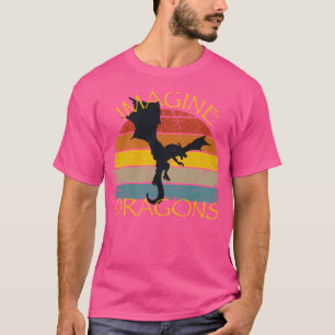 T-shirt Imaginez le style Dragon Imaginaire