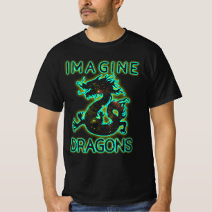 T-shirt Imaginez Les Dragons D'Imaginaire Magique Et Mythi