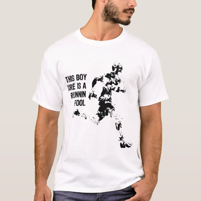 T-shirt Imbécile de Runnin (Devant)