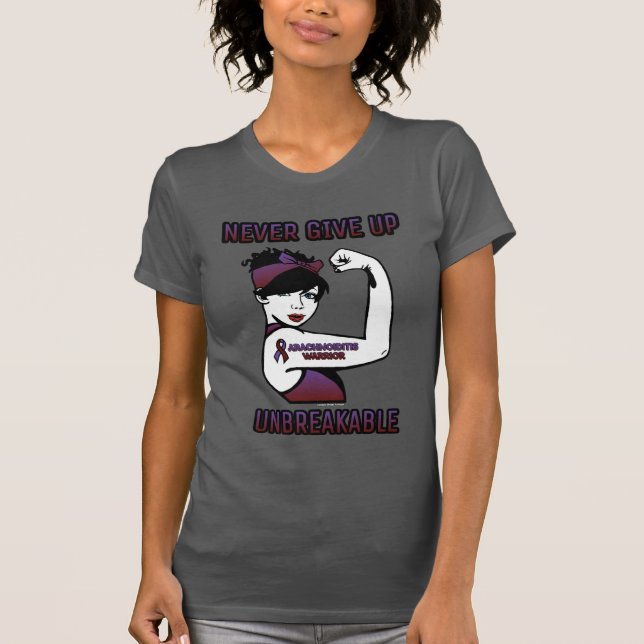 T-shirt IMBREAKABLE...Arachnoidite (Devant)