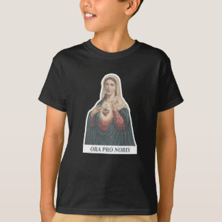 T-shirt Immaculate Heart of Mary Ora Pro Nobis Icon