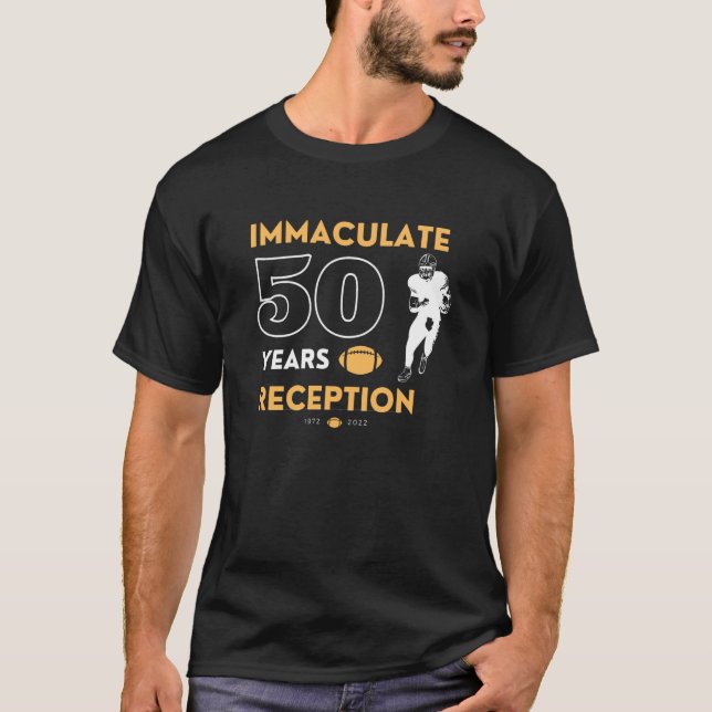 T-shirt Immaculé 50 Ans Accueil Pittsburgh Lui M (Devant)