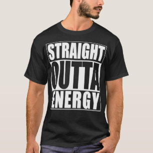 T-shirt Immédiatement en dehors du basculement d'énergie
