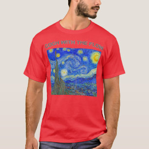 T-shirt Immersive Van Gogh La Nuit Étoile Gogh Avec