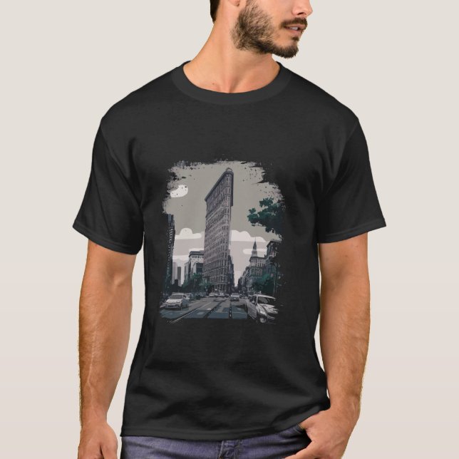 T-shirt immeuble Flatiron (Devant)