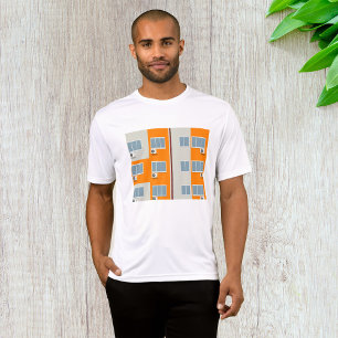 T-shirt Immeuble moderne avec climatiseurs